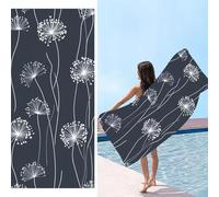 Telo Mare Microfibradi xxl 90 x 180 cm, Asciugamani Grande Microfibra e Resistente Alla Sabbia, Telo Palestra Leggero e ad Asciugatura Rapida Adattoper Spiaggia, Viaggi, La principessa di petali s-892