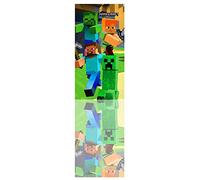 MINECRAFT 4 Personaggi STEVE ALEX Telo Mare Spaggia 70x140cm Cotone ORIGINALE