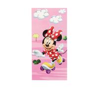 Telo Mare Minnie Disney Asciugamano Piscina in Spugna 100% Puro Cotone 75X150cm