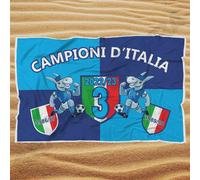 Telo Mare NAPOLI Campione d'Italia 2022/23 Scudetto Ciuccio