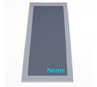 Telo mare personalizzato con nome ricamato. Telo per sdraio grande, double face, in spugna 100% cotone, super assorbente. Asciugamano grande per sdraio, piscina(Spugna, Bicolore)