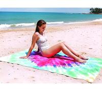 Telo Mare+Pochet Microfibra 170x90 Asciugamano Mare Microfibra Antisabbia Leggero Compatto Asciugatura Rapida Uomo Donna Bambino Ideale per Spiaggia Piscina Viaggio NT7509 ISCHIA (Cuore)
