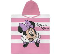 Telo mare Poncho con cappuccio bambino Disney 100% cotone Morbido Minnie/Topolin