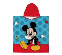 Telo mare Poncho con cappuccio bambino Disney 100% cotone Morbido Minnie/Topolin