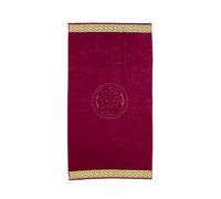 Telo Mare Poseidone 100% Spugna di Cotone Asciugamano 90x 65 cm Telo Spiaggia Beach Towel (Bordeaux)