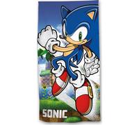 Telo Mare Sonic O Telo Da Bagno Sonic 70 X 140 Cm in Cotone (Asciugamano Sonic)