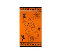 Telo Mare Spiaggia Grande 100x180 cm Spugna Maui Big Geko D11