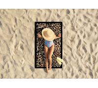 Telo Mare Spiaggia Grande 100x180 cm Spugna Maui Maculato D24