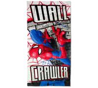 Telo Mare Spiderman Marvel Asciugamano piscina spugna puro Cotone 70x140 cm