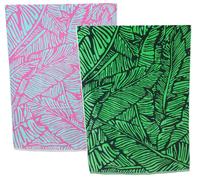 Telo mare spugna in cotone 100% asciugamano spiaggia 100x180 Bali Jungle Vossen