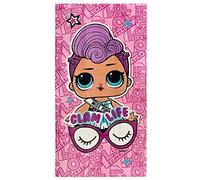 Telo Mare Spugna in Cotone LOL Surprise Piscina Bambina 3160 Rosa Unica