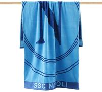 Telo mare Spugna S.S.C. Napoli Ufficiale 90x170 cm Azzurro Piscina