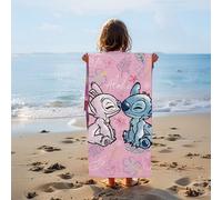 Telo mare Stitch Telo Mare Lilo e Stitch 70x 140cm microfibra