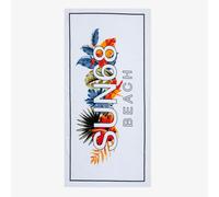 Telo Mare SUN68 Stampa Logo Floreale X33137