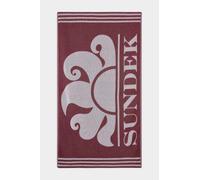 Telo Mare Sundek Am401atc1000 Fouta Jacquard Deep Scarlet