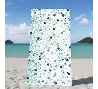 Telo Mare Verde Telo Mare Grande 150x200cm Asciugamano Palestra Microfibra Semplicità Stuoia Spiaggia Leggero e ad Asciugatura Grandi Asciugamano Palestra per Uomo Donna per Piscina Travel W2-934