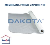 Telo membrana freno vapore rotolo da mt 1,5 x 50 in polietilene 110 g/mq DAKOTA