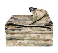 Telo Mimetico, Grande Telo Antipioggia Pesante da 16 Mil, Occhiello Zincato, Resistente Allo Strappo e Allo Sbiadimento, Adatto for Tende da Campeggio(Style 5,19x22ft/5.8x6.8m)