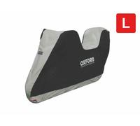 TELO MOTO OXFORD AQUATEX VER 2 L ARGENTO CON SPAZIO PER IL BAULE CENTRALE
