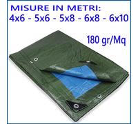 telo occhiellato 4x6 5x8 6x10 telone pesante in pvc impermeabile ombreggiante