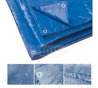TELO OCCHIELLATO 8X10 IMPERMEABILE PER COPERTURA PIOGGIA MOTO LEGNA AUTO TELONE
