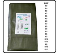 Telo occhiellato impermeabile telone in pvc pesante coprimoto copriauto 3X2 4X4