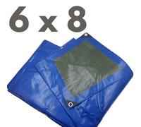 Telo occhiellato impermeabile Telone pesante in PE 3x2 3x4 4x4 4x6 copertura PVC