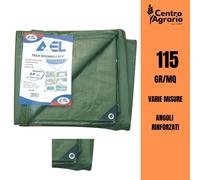 Telo occhiellato impermeabile telone pvc pesante copriauto antigrandine 3x2 4x5