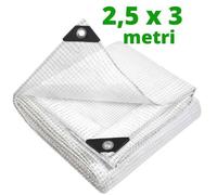 Telo occhiellato impermeabile telone trasparente pesante retinato in PE teli pvc