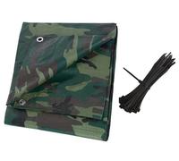 TELO OCCHIELLATO MIMETICO 3x4 TELONE COPERTURA IMPERMEABILE ANTI PIOGGIA