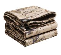 Telo Occhiellato Mimetico da 450g/m², Telo Impermeabile, Teli Impermeabili per Esterno da Patio, Copertura Antipioggia, Parasole in Tela, Tenda da Campeggio(Yellow,5.8x9.8m/19.0x32.2ft)