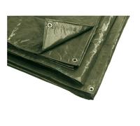 Telo Occhiellato Multiuso in Polietilene Colore Verde 2x3 mt - Utilia