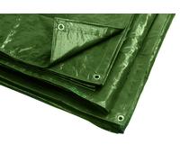 Telo Occhiellato Multiuso In Polietilene Verde 3x5 Metri - Utilia Utilia Giardin