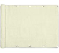 Telo occhiellato ombreggiante frangivista 95% schermante per balconi m 0,90x5