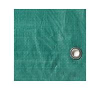 TELO OCCHIELLATO RAFIA 100gr/mq - mt. 4x5 polietilene rinforzato verde/nero
