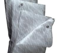 TELO OCCHIELLATO RETINATO ANTISTRAPPO IMPERMEABILE PVC PROTEZIONE ESTERNO 140GR.