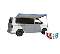 Brunner Tendalino Protezione dal Sole Sunny Van Roof Parasole per Minibus e Van, Materiale Resistente ai Raggi UV, Pali Verticali Telescopici in Acciaio e Accessori di Fissaggio Inclusi, 300 x 240 cm