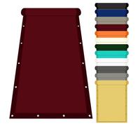 Telo Ombreggiante 1.5 x 4 m Polyester Anti-Déchirure Telo Ombreggiante con Occhiellato Multi Couleur et Taille per Giardino Esterno Terrazza, Weinrot