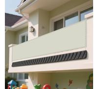 Telo Ombreggiante 2 x 3 m Anti UV 98% Parasole Impermeabile Rete Termica Protezione Anti Raggi UV e Impermeabile per Giardino, Esterno, Balcone, Campeggio, Beige