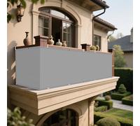 Telo Ombreggiante 300 x 400 cm Pes Poliestere Impermeabile Rete Ombreggiante con Occhielli Antivento con Fune e Occhiellato per Giardino, Patio, Pergola, Cortile, Grigio Chiaro