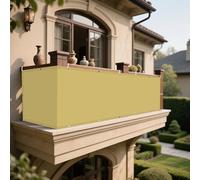 Telo Ombreggiante 300 x 400 cm Pes Poliestere Impermeabile Rete Ombreggiante con Occhielli Antivento con Fune e Occhiellato per Giardino, Patio, Pergola, Cortile, Color Crema