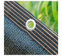 Telo Ombreggiante 3x3 Occhiellato Teli Ombreggianti da Esterno Rete Ombreggiante Telo Ombreggiantecon Protezione Raggi UV 90%-95% Rete Da Giardino Abbinati Al Tuo Giardino,black-2x2m