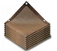 Telo Ombreggiante 4x5m Rete Ombreggiante Per Esterni Con Occhielli,90% Sole/Uv Vele Parasole Da Giardino,Hdpe Tessuto Panno Traspirant Per Pergola Piante Da Patio Serra Pollaio Auto Piscina