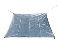 Telo ombreggiante 75% per piante, copertura in rete di alluminio per serre, pergolati, patio e terrazze, protezione UV da 1 x 2 m a 2 x 10 m