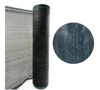 Telo ombreggiante 85% rete ombra verde frangisole frangivista oscurante 1x10 mt
