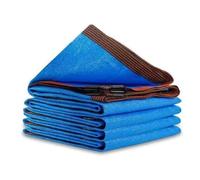Telo Ombreggiante 85% Sunblock Resistente Al Sole Rete Parasole Da Giardino Anti-Invecchiamento Criptato Addensato per Cortile Tetto Balcone Esterno Isolamento Termico Ombreggiatura Blu(9.0x9.0 m/29.5