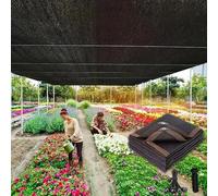 Telo ombreggiante al 90%, 40 x 5,7 m, resistente ai raggi UV, con occhielli, parasole per esterni, per serra, giardino, patio, piante, pergola e altro