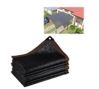 Telo ombreggiante al 90% per telo da giardino in rete con occhielli rinforzati, ideale per patio, pergola, baldacchino e pollaio, protezione dalla luce solare