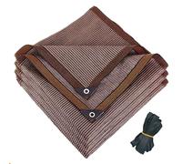 Telo ombreggiante al 90% - Telone in rete con occhielli per patio, serra, portico, pergola, rete di protezione UV 6,2 m x 1,2 m multipla per un parasole ottimale