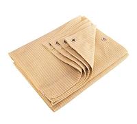 Telo ombreggiante beige 80% protezione solare 1,5 x 4 m per giardino pergolato serra patio piante - protezione UV durevole leggero facile installazione